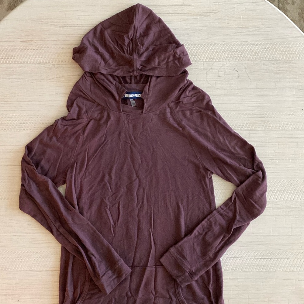 Purple Maternity sweatshirt